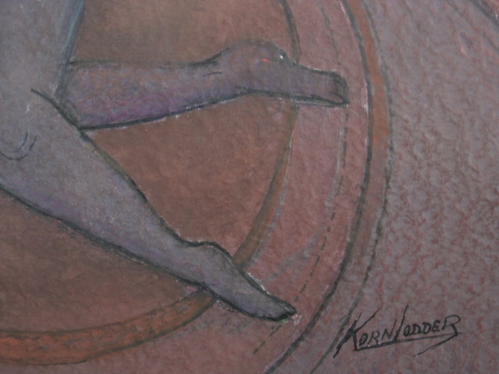 Korn.Lodder 1892-1987 aquarel " vrouwelijk naakt " gesigneerd kopen? Bied vanaf 1!