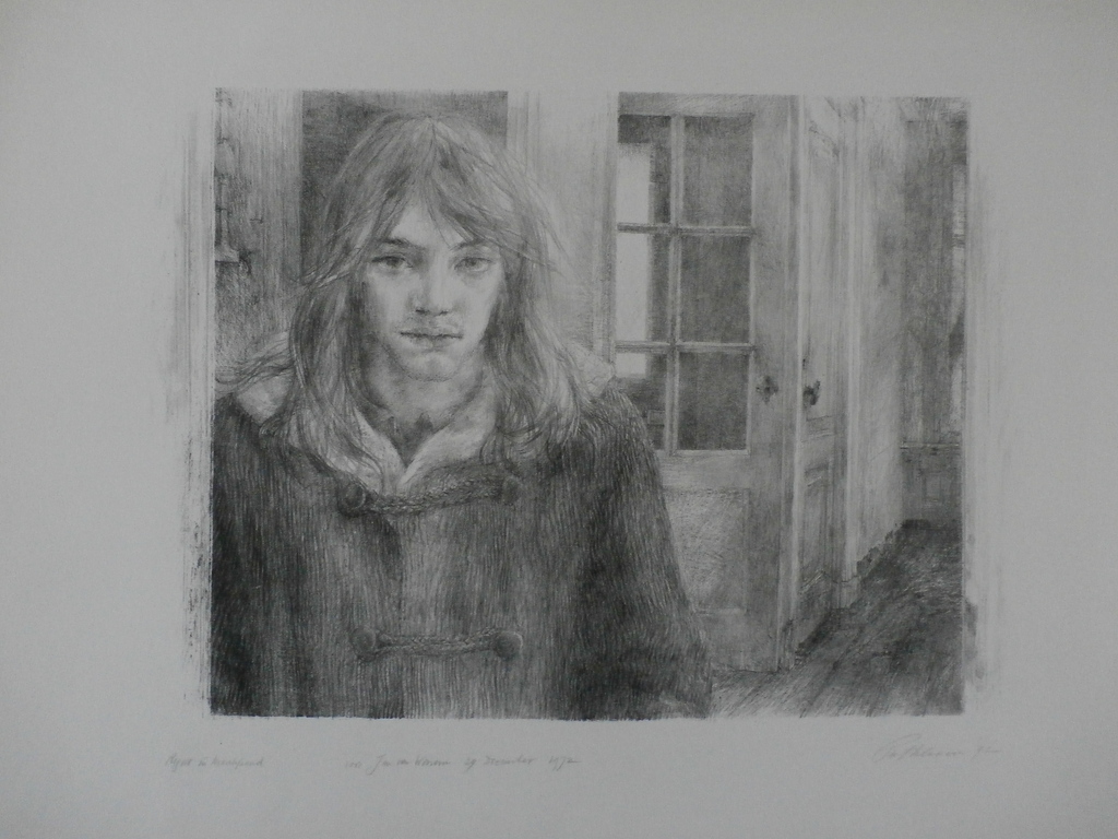 Piet Klaasse - Litho: " Rogier in Kraakpand" - 1972 kopen? Bied vanaf 45!