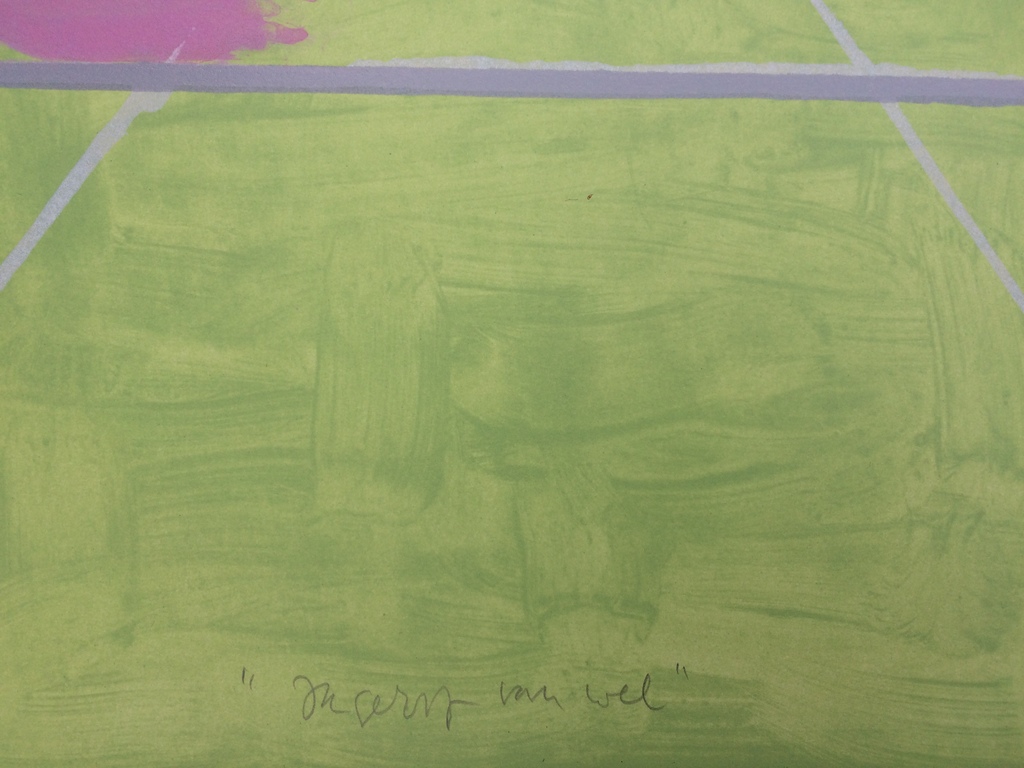 Toon Teeken, fraaie litho uit 1997 in perfecte staat! kopen? Bied vanaf 65!