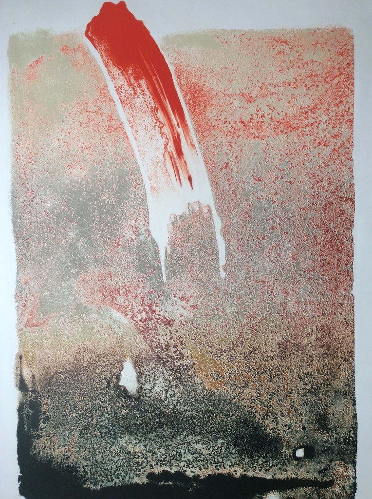 Onbekende kunstenaar - lithografie, potlood gesigneerd kopen? Bied vanaf 1!