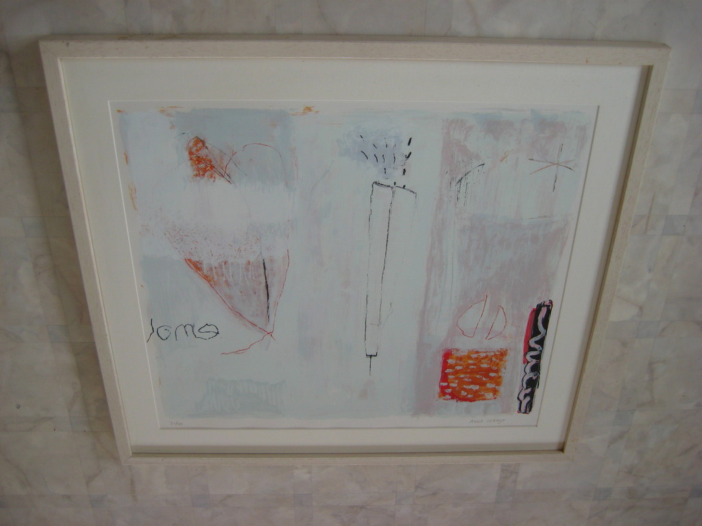 Anna Verrijt (1951-). Zeefdruk. Zonder titel. Groot! kopen? Bied vanaf 75!