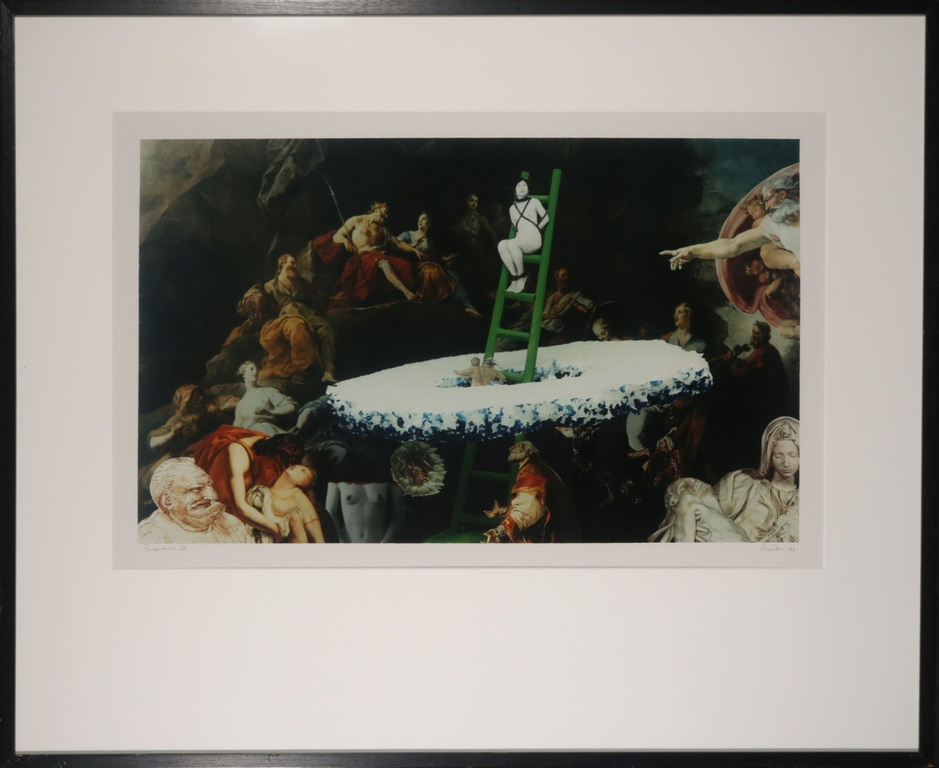 Jean Ruiter: Foto, Purgatorio II - Ingelijst verkocht voor € 40!