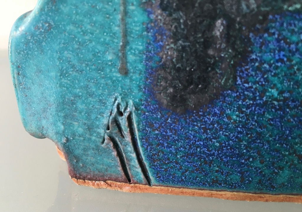 Ed Meissenberg  - Grote polychrome modernistische kandelaar -1990's - gesigneerd kopen? Bied vanaf 24!