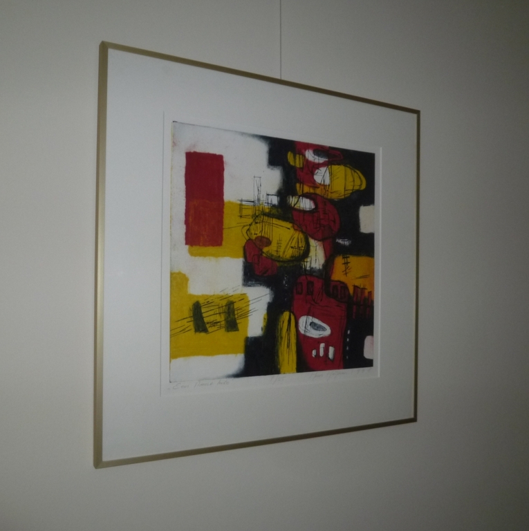 Hans Heijman lithografie â��Een nieuwe lenteâ�� 1998 verkocht voor € 100!