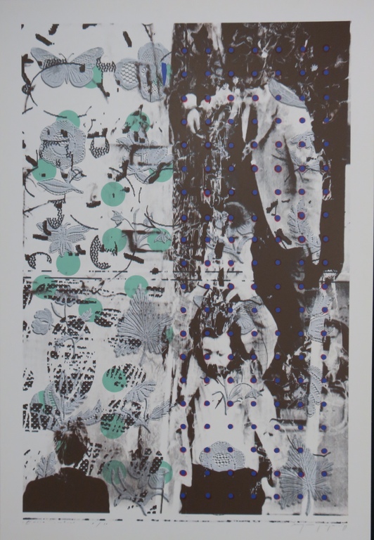 Eugene Jongerius: Zeefdruk op polyester, Trace Contour  kopen? Bied vanaf 1!