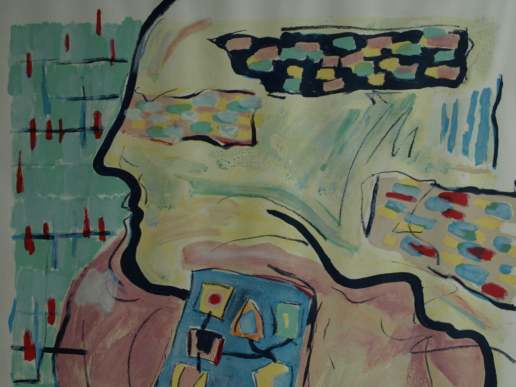 Ronald Wigman (1954-) : Zeefdruk – Woensdag – 1990 – oplage 49 ex.  kopen? Bied vanaf 1!