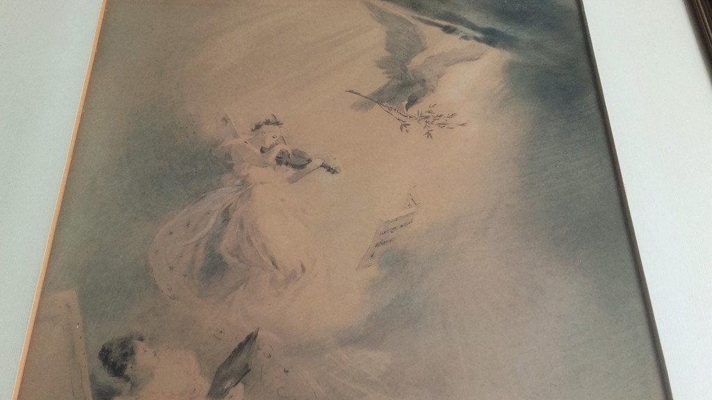 Alexander Henri Robert van Maasdijk - Gesigneerde Tekening - Engelen kopen? Bied vanaf 1!