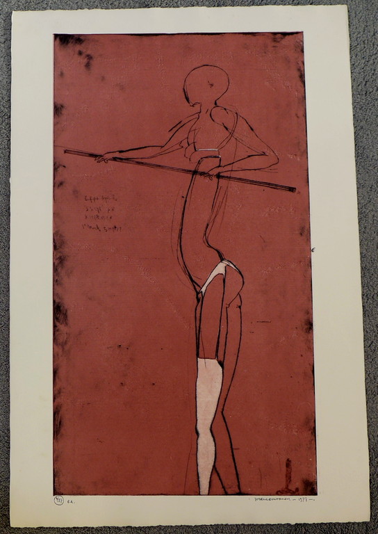 Werner Moonen ets uit 1977 kopen? Bied vanaf 125!