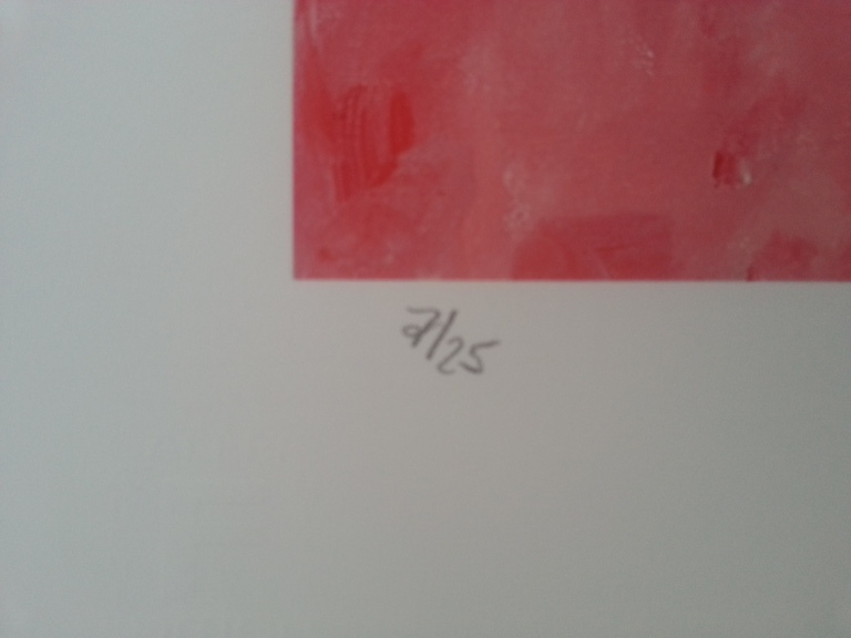 ARMANDO - "Gestallt" - Giclee - Handgesigneerd en Genummerd 7/25 - Laatste Kans! kopen? Bied vanaf 95!