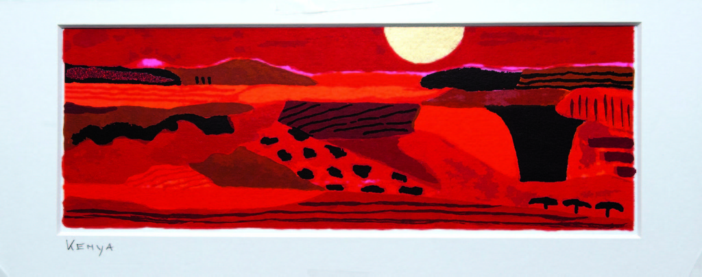 Ronald Boonacker, SCHITTEREND ROOD, Kenya kopen? Bied vanaf 1!