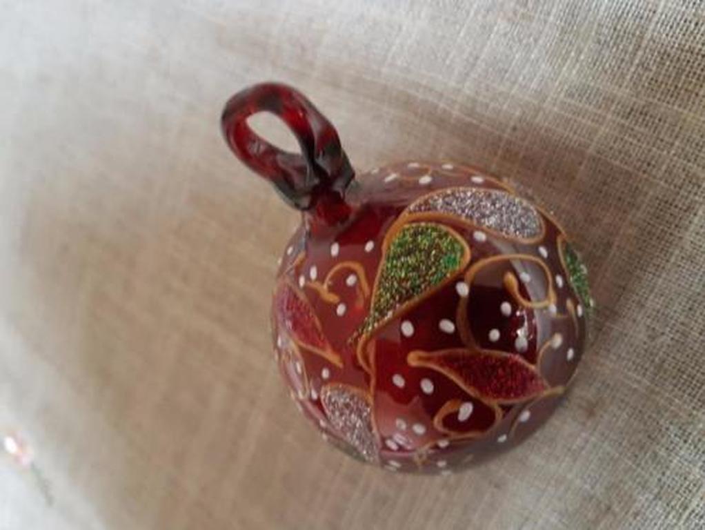 Israeel- mondgeblazen en handgeschilderd ball 94 kopen? Bied vanaf 5!