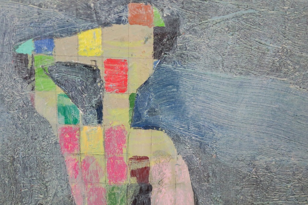 Udo Dziersk: Olieverf op doek, Schwarze Herzen lieben langer - Ingelijst (Groot) kopen? Bied vanaf 250!