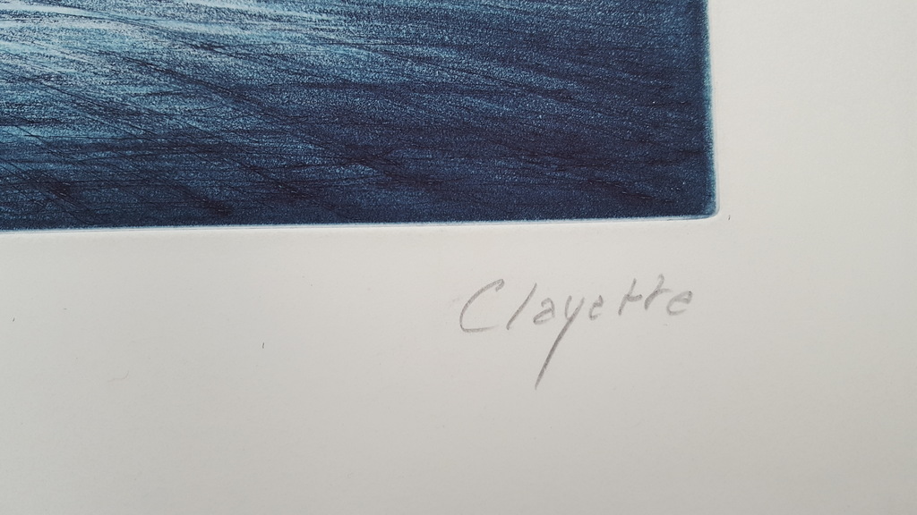 Pierre Clayette (1930-2005) - Uil - litho 40/100, gesigneerd kopen? Bied vanaf 65!