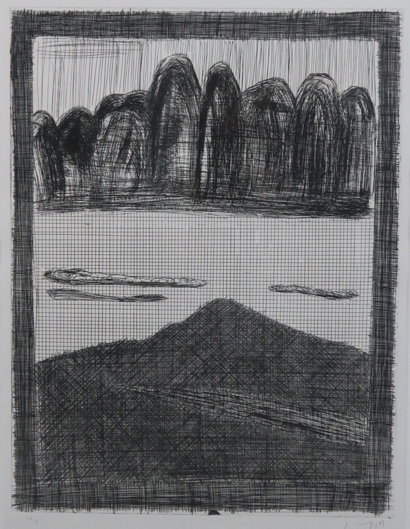 Jan van der Pol: Ets, Z.T. - Ingelijst kopen? Bied vanaf 20!