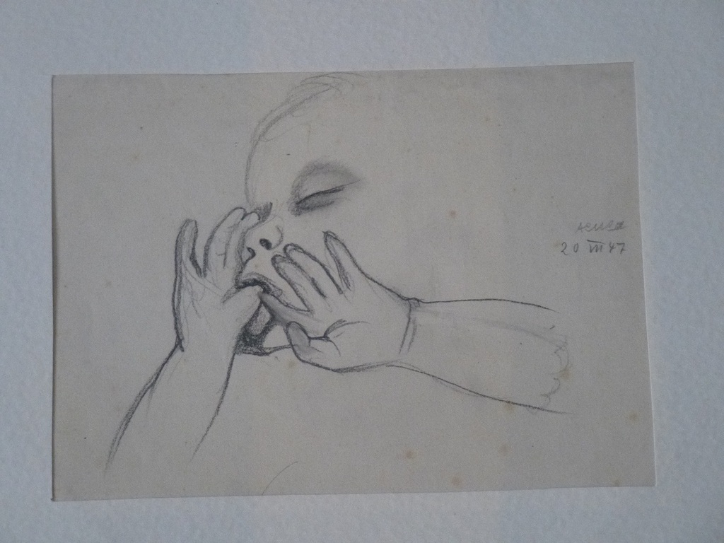 Paul Citroen, Tekening kind uit 1947 kopen? Bied vanaf 75!