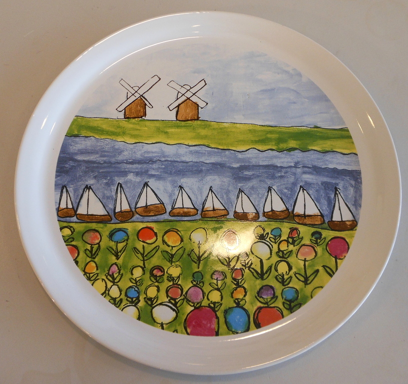 Elly Buter - keramiek bord kopen? Bied vanaf 15!