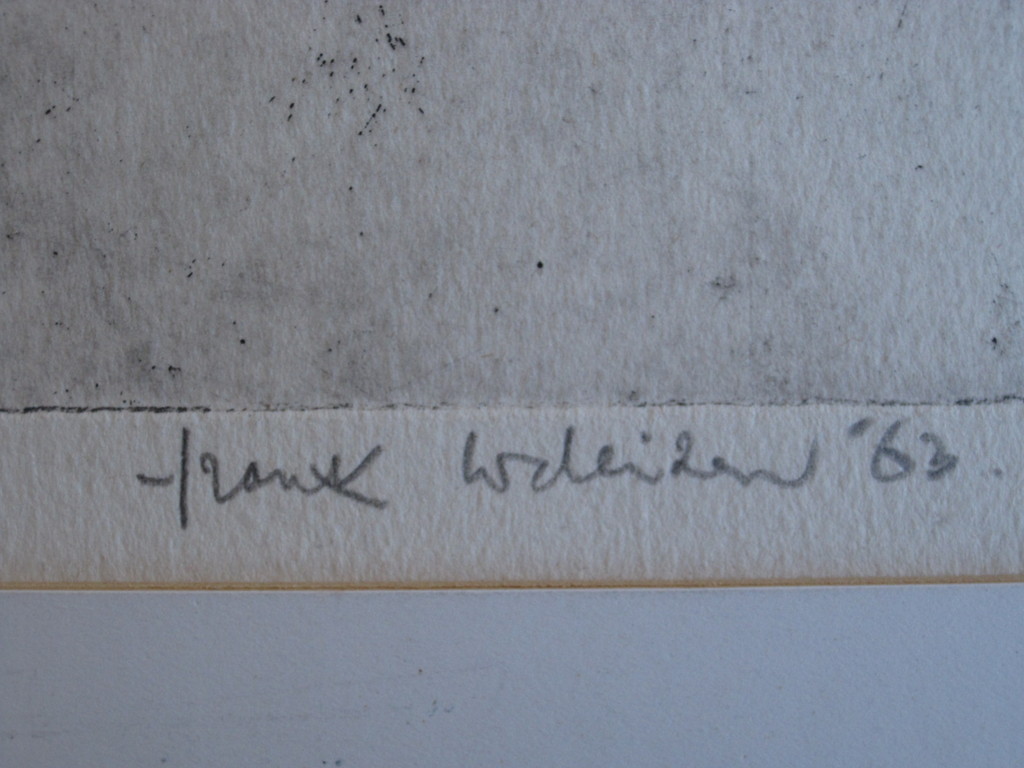 Handdruk Nr. 3 van 6 "Fantasie figuur" gesigneerd Frank Lodeizen 1931-2013 kopen? Bied vanaf 1!
