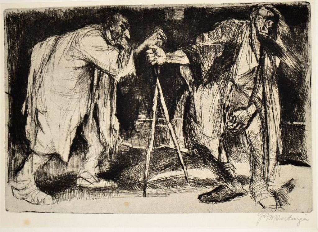 Jan Mensinga: Ets Le Sept Vieillards kopen? Bied vanaf 50!