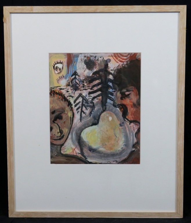 Diederick van Kleef: Gem.techniek, Mijn hart is een vijver - Ingelijst kopen? Bied vanaf 1!