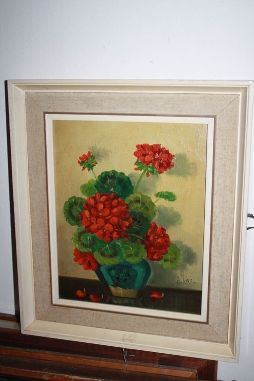 BLOEMSTILLEVEN in GEMBERPOT VAN TILLY MOES olieverf verkocht voor € 45!