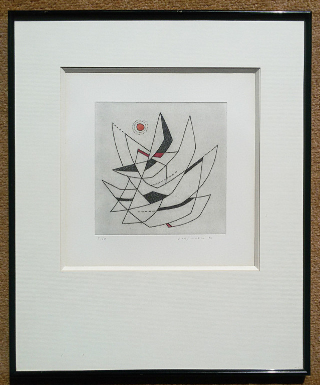 Jorj Morin - Lever du jour, ets (mooi ingelijst) kopen? Bied vanaf 75!