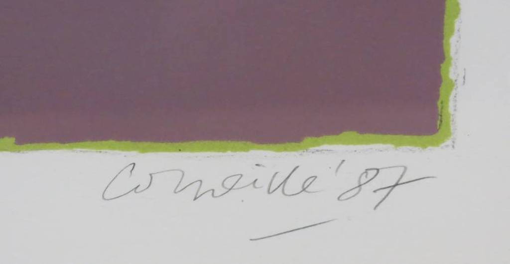 Corneille: Litho, Journee de pluie - Ingelijst kopen? Bied vanaf 250!