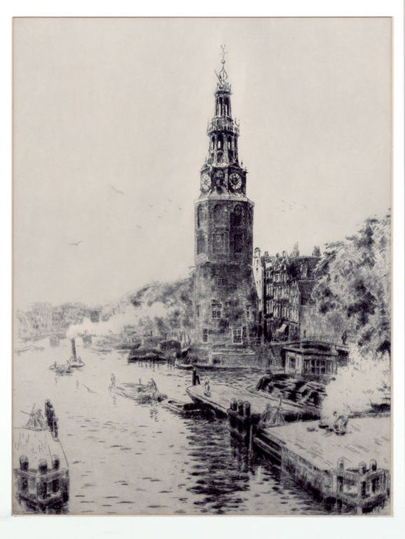 Montelbaanstoren Amsterdam ca. 1915 verkocht voor € 35!