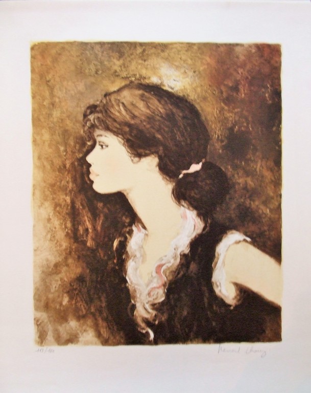 Bernard Charo y- 1931 Nantes - kleurlitho - meisje kopen? Bied vanaf 54!