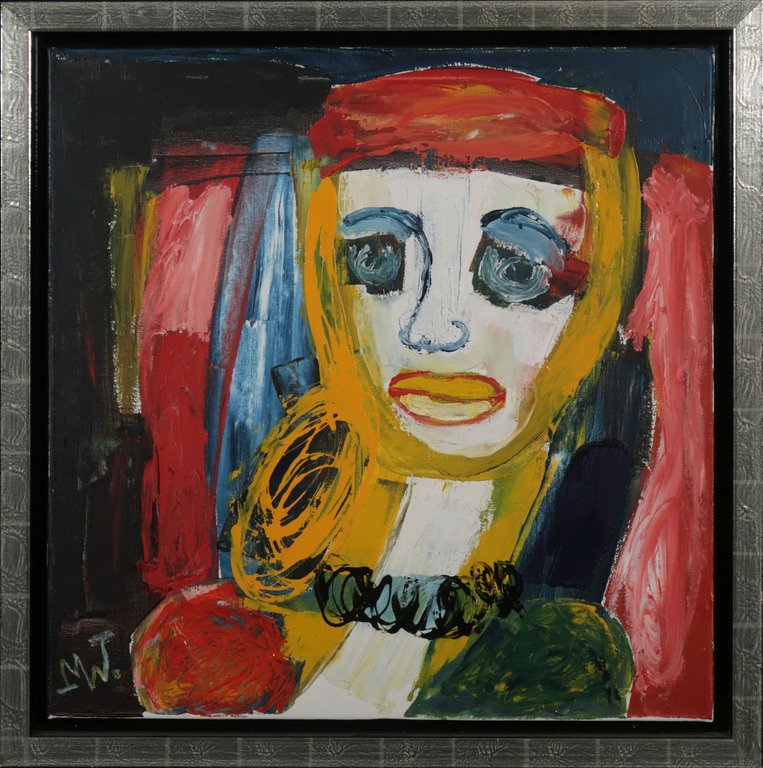 Martin van Wordragen: Olieverf op doek, Hoogmoedige - Ingelijst verkocht voor € 700!