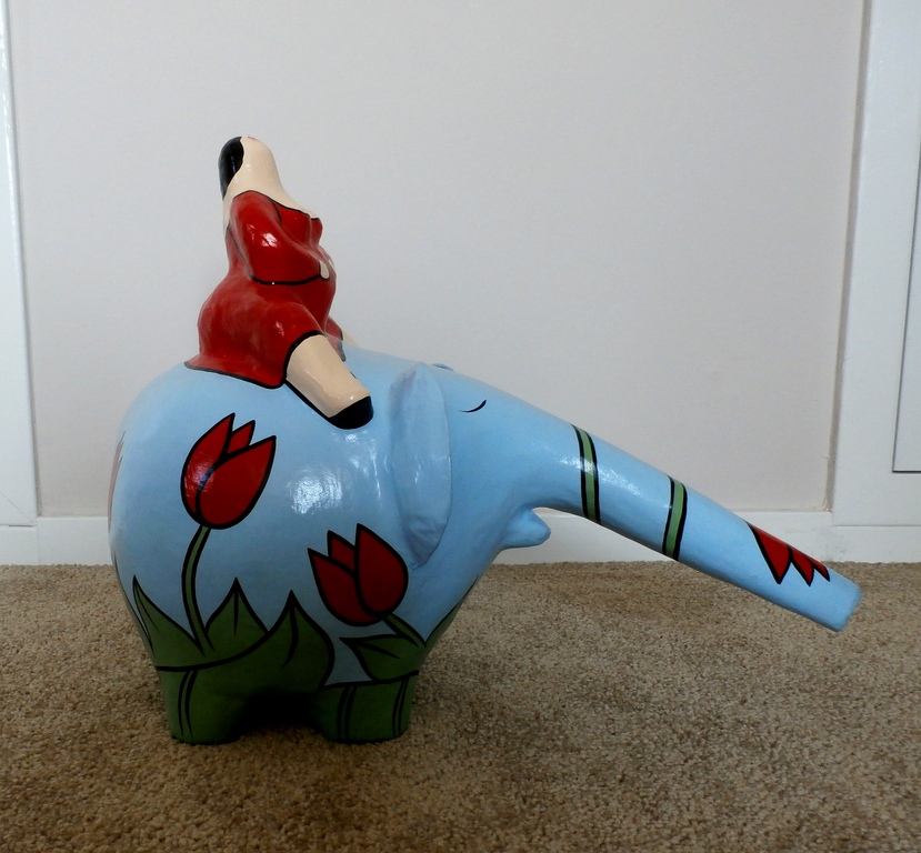 Ada Breedveld - beeld: blauwe olifant tulpen groot - 2003 kopen? Bied vanaf 95!