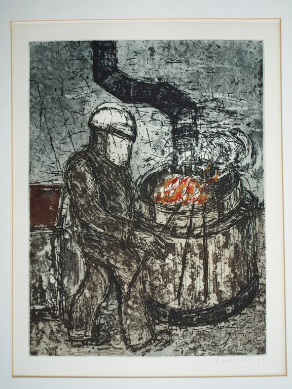 Peter Loeding – Kleurenets – Gesigneerd – 1983  kopen? Bied vanaf 1!