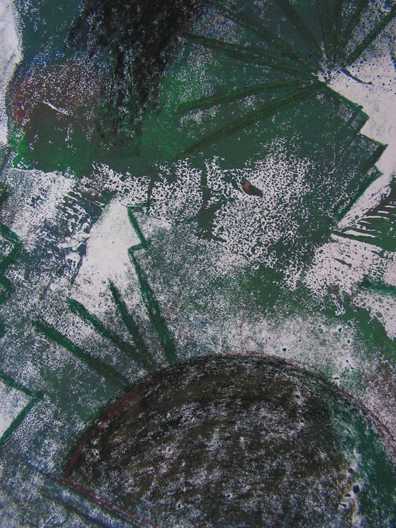 Niet of onleesbaar gesigneerd - Monogram H.B. - gemengde techniek - Abstract geometrische compositie kopen? Bied vanaf 1!