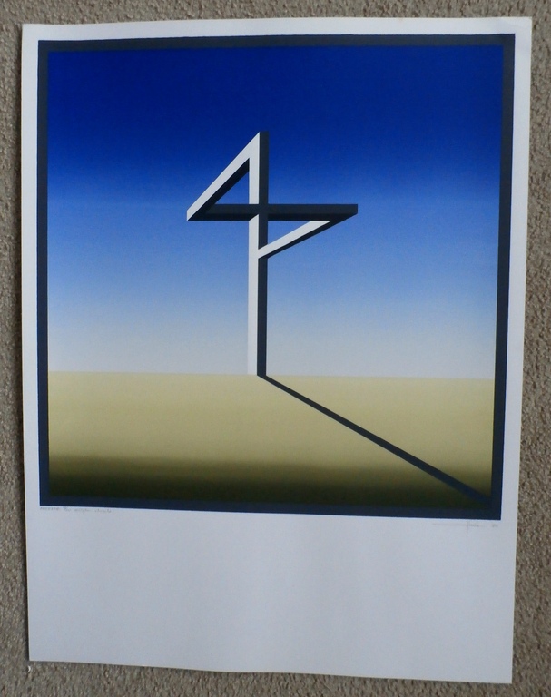 Dirk Huizer - zeefdruk: Antenne - 1980 kopen? Bied vanaf 1!