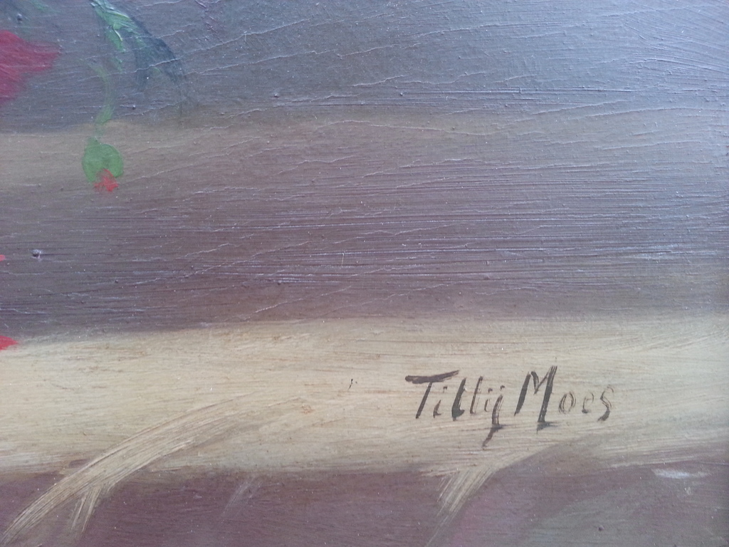 Tilly Moes (1850-1950) - paneel, gesigneerd rechtsonder kopen? Bied vanaf 79!