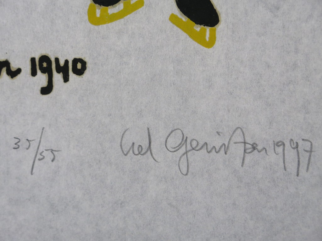 Ad Gerritsen: Houtsnede op Rijstpapier, Max en Quappi kopen? Bied vanaf 50!