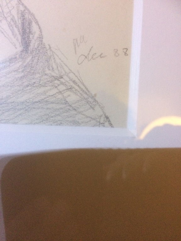 Philip Akkerman - Zelfportret, dec. 1988 (originele tekening, ingelijst) kopen? Bied vanaf 990!