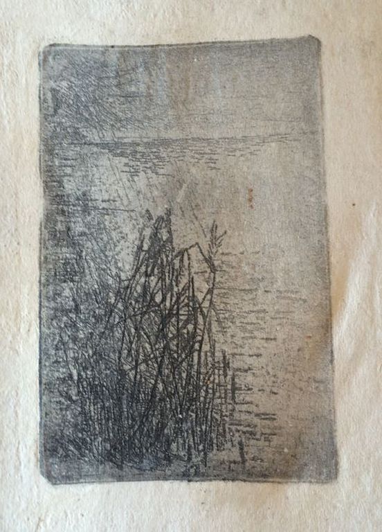 Bertus Jonkers, negen etsen op handgeschept papier. kopen? Bied vanaf 600!