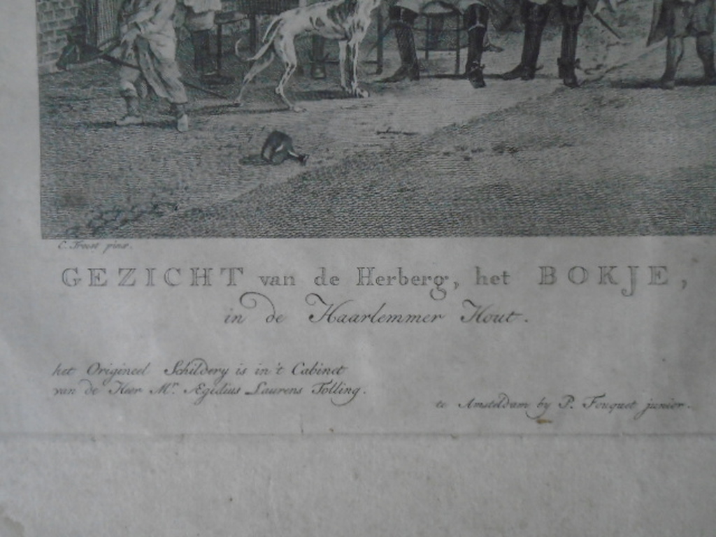 Pelletier - gravure - Herberg, het Bokje  kopen? Bied vanaf 75!