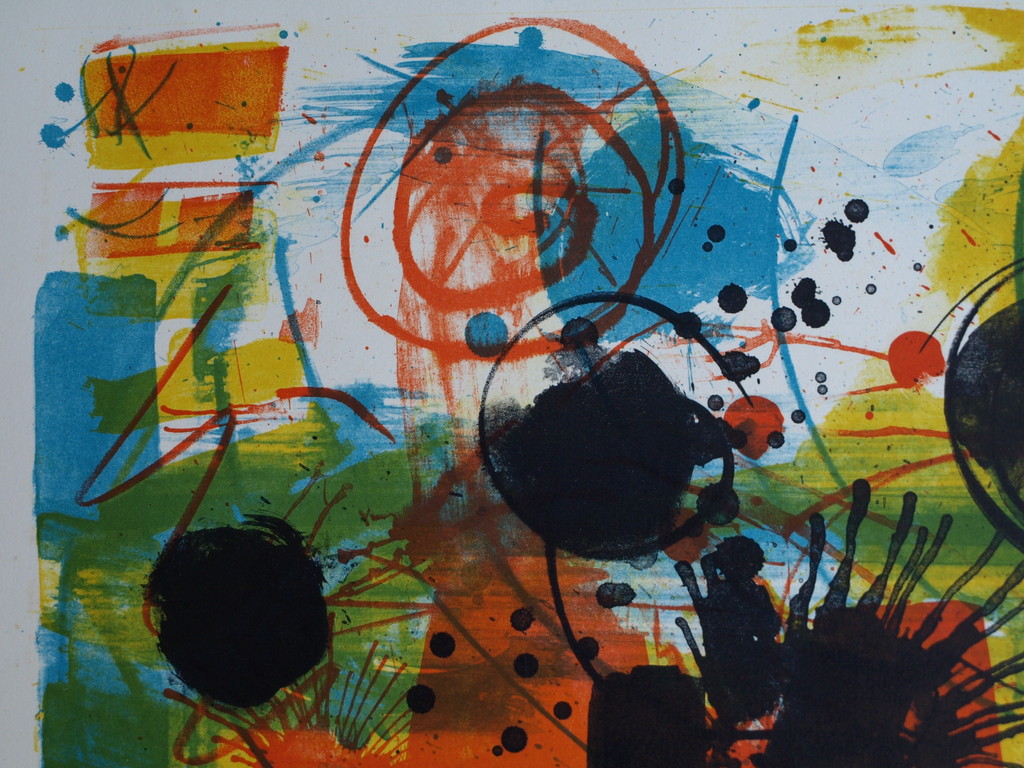 Sam Middleton : Litho – Zonder titel – Gesigneerd – 1965 – Prent 190 kopen? Bied vanaf 75!