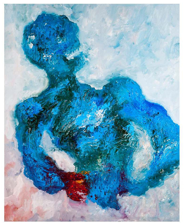 ARMANDO - Gestalt - Glicee op katoenpapier. Handgesigneerd. 2013 kopen? Bied vanaf 159!