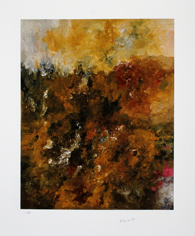 Armando. -Landschaft- Giclee op katoenpapier.2016. Gesigneerd. Slechts 30 exempl kopen? Bied vanaf 159!