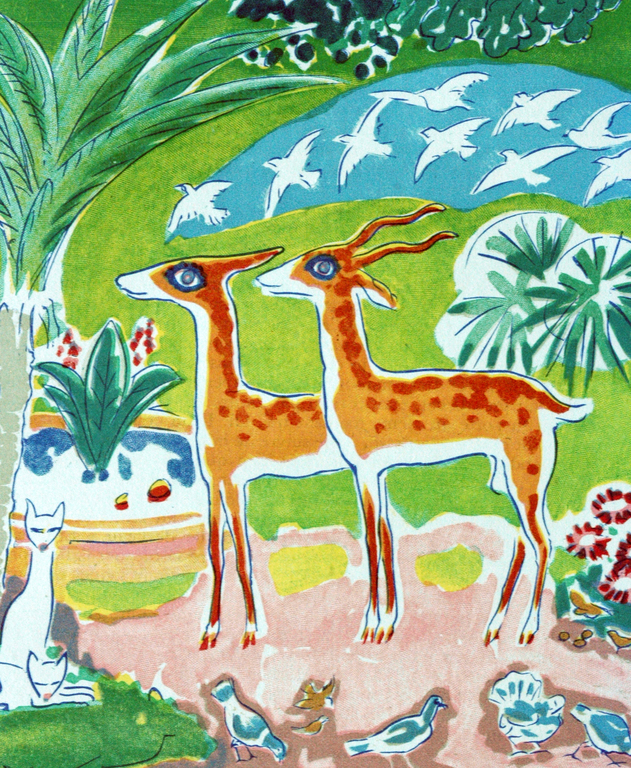 Kees van Dongen - Houtgravure 1955- Le matin du onzième jour - 1001 nacht kopen? Bied vanaf 75!