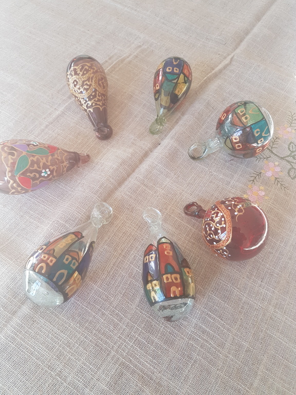 Israeel- mondgeblazen en handgeschilderd  set van 7 pz kopen? Bied vanaf 35!