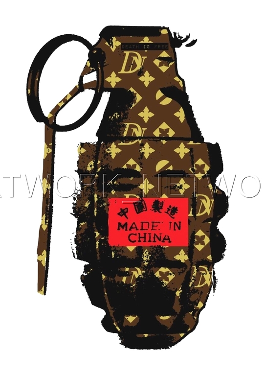 DEATH NYC - "Brown Bomb"- n° A/P - Signed with COA (Edition Artist Proof) kopen? Bied vanaf 1!