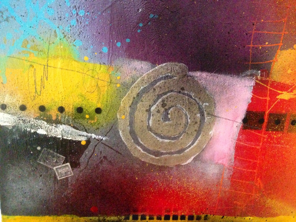 Theo koster , gemengde techniek, turning kopen? Bied vanaf 1!