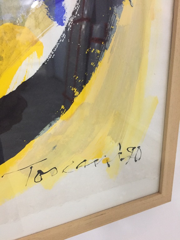 Bep Toscani  gouache  1990 kopen? Bied vanaf 1!