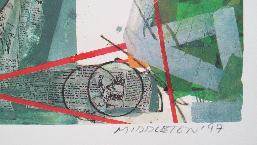 Sam Middleton - Compositie, litho kopen? Bied vanaf 50!
