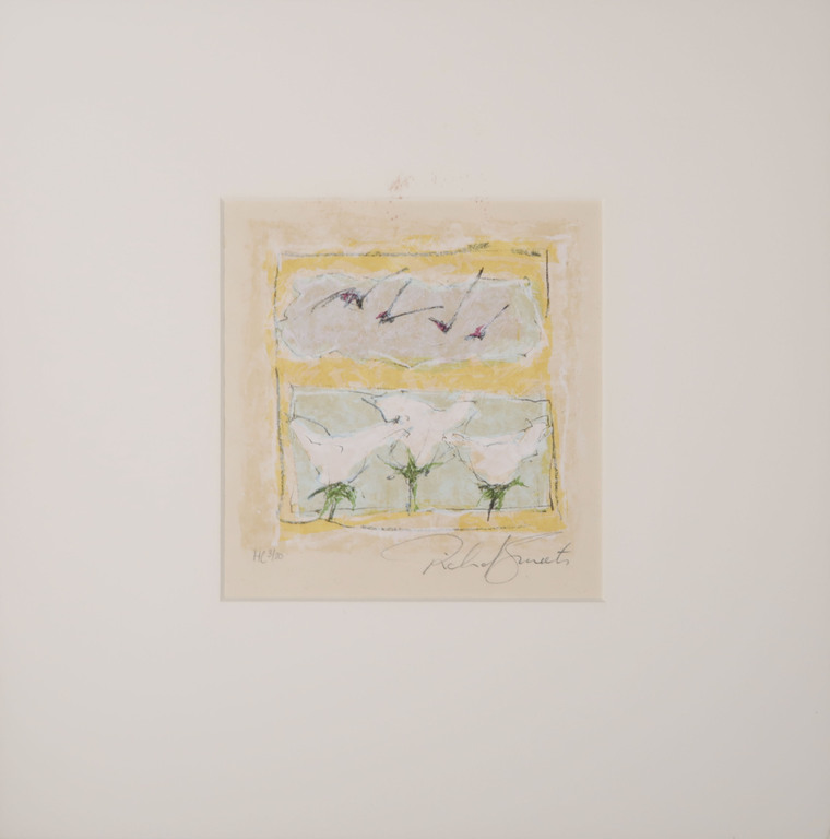 Richard Smeets: Zeefdruk, Over leven kopen? Bied vanaf 1!