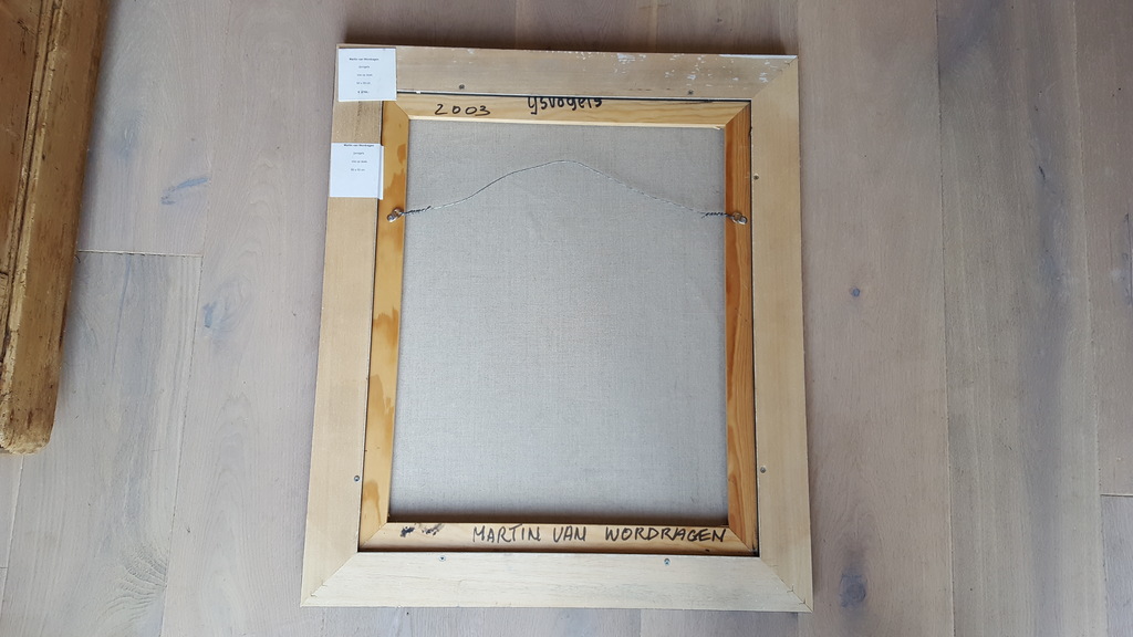 Laatste keer!: Martin van Wordragen (1928) - olie op doek, gesigneerd r.o.  kopen? Bied vanaf 595!