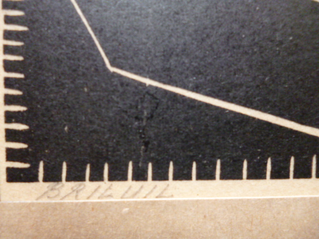 Kees Koeman - houtsnede - Briluil kopen? Bied vanaf 55!